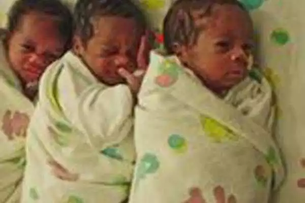 Man disappears after wife gives birth to triplets
